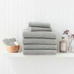 Deals 🥰 Martha Stewart Everyday Texture Bath Towel 8 Piece Set New Yellow 😉 -Martha Stewart Sales unnamed file 2069