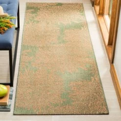 Budget 👍 Martha Stewart By SAFAVIEH Chrysanthemum Indoor/ Outdoor Waterproof Rug Green/beige 🔥 -Martha Stewart Sales unnamed file 210