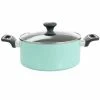 Best deal 🎁 Martha Stewart Everyday 5 Quart Dutch Oven With Lid In Turquoise 😍