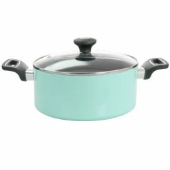 Best deal 🎁 Martha Stewart Everyday 5 Quart Dutch Oven With Lid In Turquoise 😍