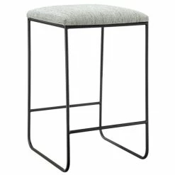 Coupon 🤩 Martha Stewart Hastings Grey/ Black Counter Stool ✨ -Martha Stewart Sales unnamed file 213