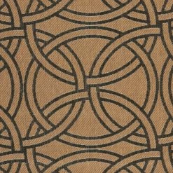 Hot Sale ❤️ Martha Stewart By SAFAVIEH Links Indoor/ Outdoor Waterproof Rug Gold/black 👏 -Martha Stewart Sales unnamed file 2140