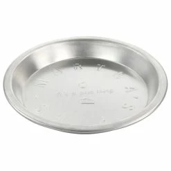 Best Pirce 🔥 Martha Stewart 9 Inch Round Embossed Aluminum Pie Pan In Silver 😀