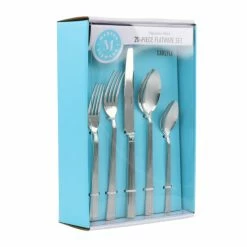 Flash Sale 🧨 Martha Stewart Carlyle 20 Piece Flatware Set 🎁