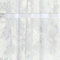 Hot Sale ✨ Martha Stewart Aster Acanthus Semi-Sheer Window Curtains - Panel Pair Or Valance White 🥰 -Martha Stewart Sales unnamed file 2170