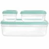 Budget 🌟 Martha Stewart 6 Piece Plastic Storage Container And Lid Set In Mint 😍