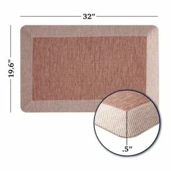 Cheapest 🎉 Martha Stewart Mira Air Mat Kitchen Mat - 19.6"x32" Mint 👍 -Martha Stewart Sales unnamed file 223