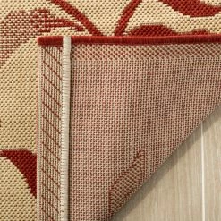 Promo 🔔 Martha Stewart By SAFAVIEH Swirling Garden Waterproof Rug Cream/brown 🌟 -Martha Stewart Sales unnamed file 2291