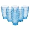 Top 10 🌟 Martha Stewart 6 Piece Hobnail Handmade Glass Tumbler Set In Blue 🛒