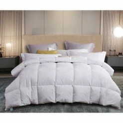 Budget 🛒 Martha Stewart White Feather And Down Comforter 😀