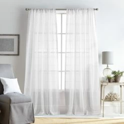 Best reviews of 🌟 Martha Stewart Delicate Stripe Sheer Rod Pocket Window Curtain Panel Pair Indigo 😉 -Martha Stewart Sales unnamed file 2338