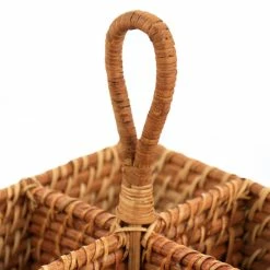 Brand new 👏 Martha Stewart 8 Inch Rattan Woven Four Section Flatware Caddy 🎁 -Martha Stewart Sales unnamed file 2355