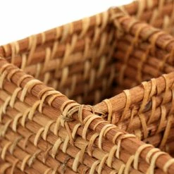 Brand new 👏 Martha Stewart 8 Inch Rattan Woven Four Section Flatware Caddy 🎁 -Martha Stewart Sales unnamed file 2356