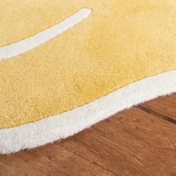 Best Pirce ✨ Martha Stewart By SAFAVIEH Lion Wool Rug Egg Yolk 👍 -Martha Stewart Sales unnamed file 2368