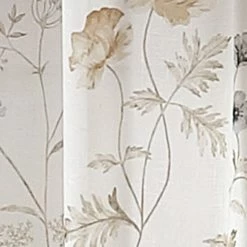Discount 😀 Martha Stewart Martha's Garden Floral Semi-Sheer Curtain Panel Pair Multi 👍 -Martha Stewart Sales unnamed file 240