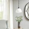 Top 10 😉 Martha Stewart Lyon White Glass Pendant 🤩