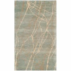Best reviews of 🎉 Martha Stewart By SAFAVIEH Liana Abstract Wool Rug Blue/herron 💯