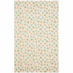 Deals 💯 Martha Stewart By SAFAVIEH Spring Wheel Mosaic Cotton Rug Bougainvillea R 😍 -Martha Stewart Sales unnamed file 2443