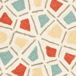 Deals 💯 Martha Stewart By SAFAVIEH Spring Wheel Mosaic Cotton Rug Bougainvillea R 😍 -Martha Stewart Sales unnamed file 2446