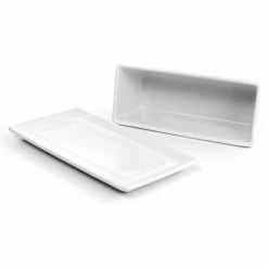 Best Pirce 🔔 Martha Stewart Ceramic Butter Dish With Lid In White - 8oz 👏 -Martha Stewart Sales unnamed file 2460