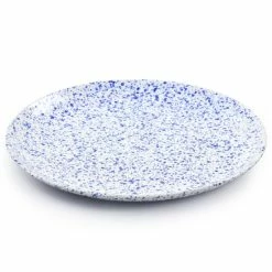 Promo 🎉 Martha Stewart 16 Piece Stoneware Dinnerware Set In Speckled Blue 🔥 -Martha Stewart Sales unnamed file 2464