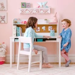 Wholesale 🎁 Martha Stewart Kid's Desk With Hutch And Chair Grey ❤️