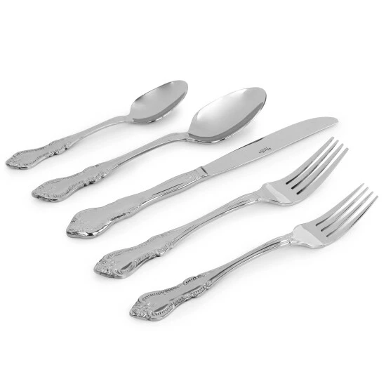 Promo β¨ Martha Stewart Acadia 20 Piece Stainless Steel Flatware Set π 3 Promo β¨ Martha Stewart Acadia 20 Piece Stainless Steel Flatware Set π - Image 3