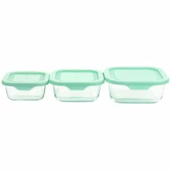 Deals ✔️ Martha Stewart 6 Piece Glass Storage Containers With Lids In Mint - 6 Piece ⭐ -Martha Stewart Sales unnamed file 2546