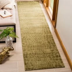 Best reviews of 👏 Martha Stewart By SAFAVIEH Amazonia Silk Blend Rug Crocodile/green 🎁
