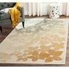Flash Sale 🛒 Martha Stewart By SAFAVIEH Flower Field Viscose Rug Geyser 😉