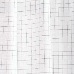 Deals ✔️ Martha Stewart Plaid Tie Top Curtain Tier And Valance Set White/black ⌛ -Martha Stewart Sales unnamed file 2601