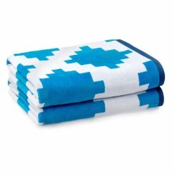 Best reviews of 😍 Martha Stewart 2-Piece Riviera Geometric Beach Towel Set Pool Blue 🎉 -Martha Stewart Sales unnamed file 2630