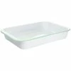 Top 10 👏 Martha Stewart Enamel On Steel 13in X 9in Rectangular Container In White And Mint - 13 X 9 Inch 👏