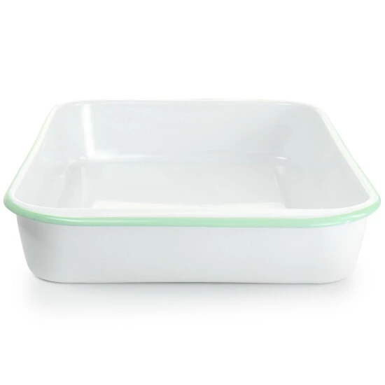 Top 10 π Martha Stewart Enamel On Steel 13in X 9in Rectangular Container In White And Mint - 13 X 9 Inch π 3 Top 10 π Martha Stewart Enamel On Steel 13in X 9in Rectangular Container In White And Mint - 13 X 9 Inch π - Image 3