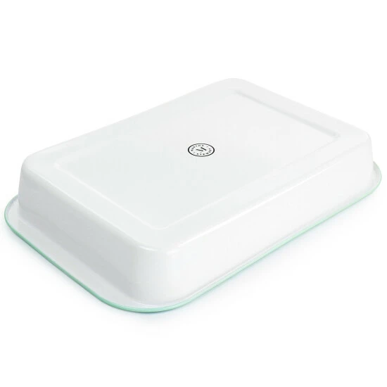 Top 10 π Martha Stewart Enamel On Steel 13in X 9in Rectangular Container In White And Mint - 13 X 9 Inch π 4 Top 10 π Martha Stewart Enamel On Steel 13in X 9in Rectangular Container In White And Mint - 13 X 9 Inch π - Image 4