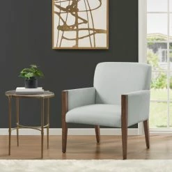 Budget 👏 Martha Stewart Remo Upholstered Accent Chair 🧨