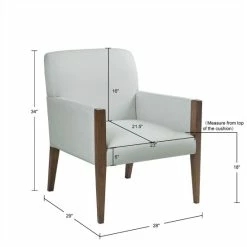 Budget 👏 Martha Stewart Remo Upholstered Accent Chair 🧨 -Martha Stewart Sales unnamed file 2683