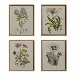 Outlet 🤩 Martha Stewart Herbal Botany Green Framed Linen Canvas 4 Piece Set ✔️ -Martha Stewart Sales unnamed file 2739
