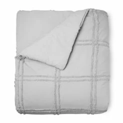 Best Pirce 🥰 Martha Stewart Skylar Chenille 3 Piece Duvet Cover Set Gray ❤️ -Martha Stewart Sales unnamed file 2756