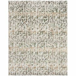 Brand new 🧨 Martha Stewart By SAFAVIEH Handmade Trellis Silk/ Wool Rug Bard Red ✔️