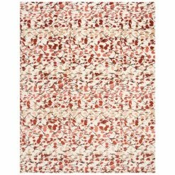 Brand new 🧨 Martha Stewart By SAFAVIEH Handmade Trellis Silk/ Wool Rug Bard Red ✔️ -Martha Stewart Sales unnamed file 2805