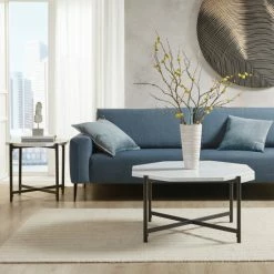 Best reviews of 🌟 Elora White/ Black End Table By Martha Stewart 💯 -Martha Stewart Sales unnamed file 2818