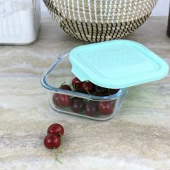 Budget 💯 Martha Stewart Glass Container With Lid 🥰 -Martha Stewart Sales unnamed file 2829