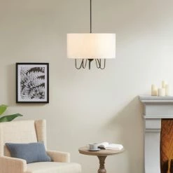 Best reviews of 👏 Ellis Black/ White Chandelier By Martha Stewart ⭐