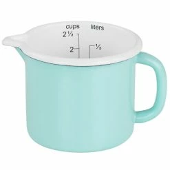 Brand new 🎉 Martha Stewart 2.5 Cup Enamel On Steel Measuring Cup - One Piece 👏