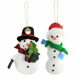 New 👍 Martha Stewart Holiday Polar Bear And Snowman 4Pc Ornament Set White 🧨 -Martha Stewart Sales unnamed file 2861