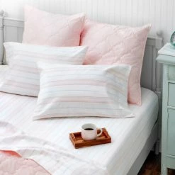 Flash Sale ✔️ Martha Stewart Lodge Stripe Flannel Sheet Set Sea Shells ❤️ -Martha Stewart Sales unnamed file 2955