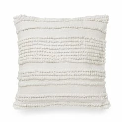 Cheapest 🧨 Martha Stewart Priya Looped Decorative Pillow Soft Blue 🎁 -Martha Stewart Sales unnamed file 3007