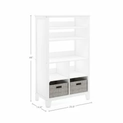 New 😉 Martha Stewart Living And Learning - Kids' Tall Bookcase White 😉 -Martha Stewart Sales unnamed file 3017