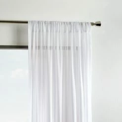 New 🤩 Martha Stewart Glacier Sheer Rod Pocket Curtain Panel Pair Silver ✨ 18 New 🤩 Martha Stewart Glacier Sheer Rod Pocket Curtain Panel Pair Silver ✨ -Martha Stewart Sales unnamed file 3032